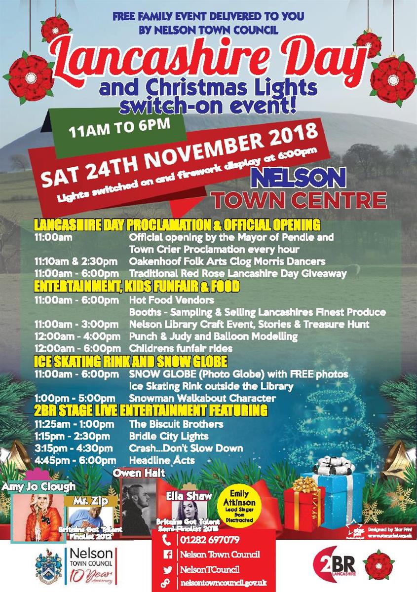 Lancashire Day event poster